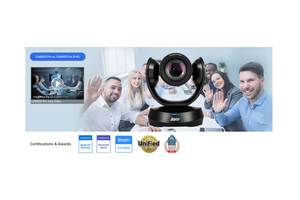 Камери Aver для вiдеоконференціiй отримали сертифікацiю вiд Google, Microsoft і Zoom
