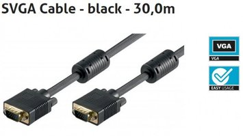 Кабель PA-C1100-300 SVGA Cable - black - 30,0m